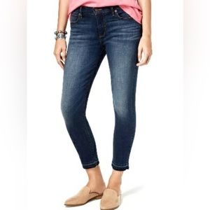 Lucky Brand Brooke Released Hem Capri Jeans Dark wash Size 14/32